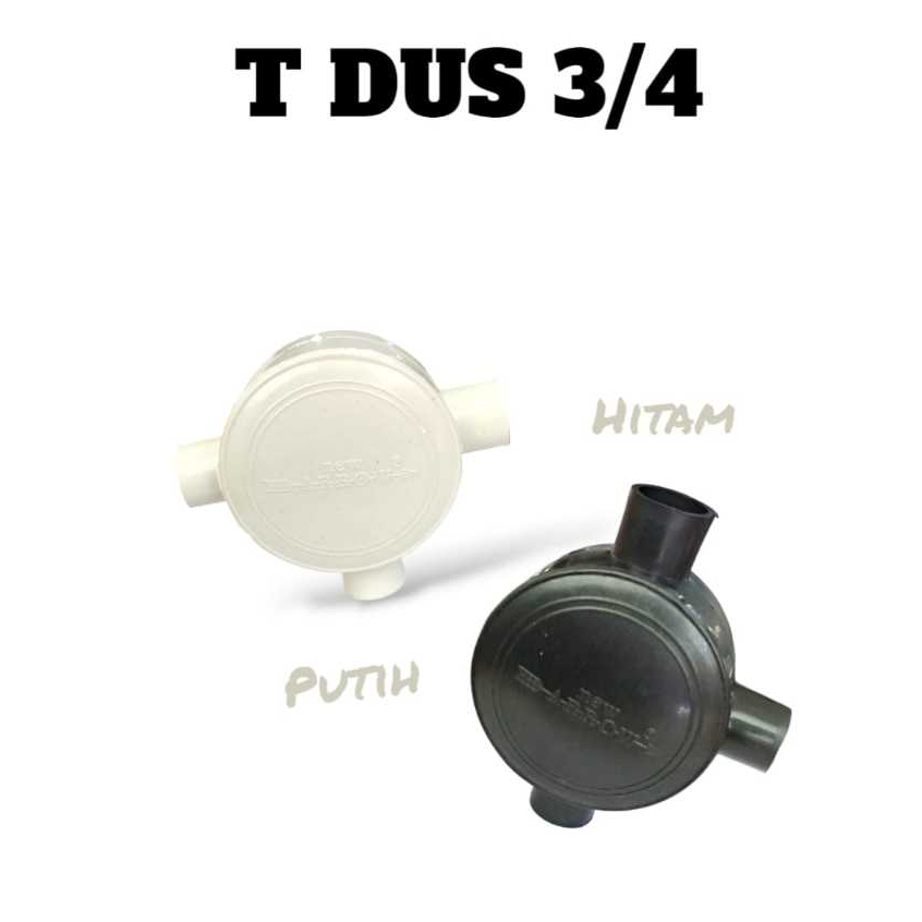 T Dus 3/4 / Cabang 3 / Hitam Putih - Arrow