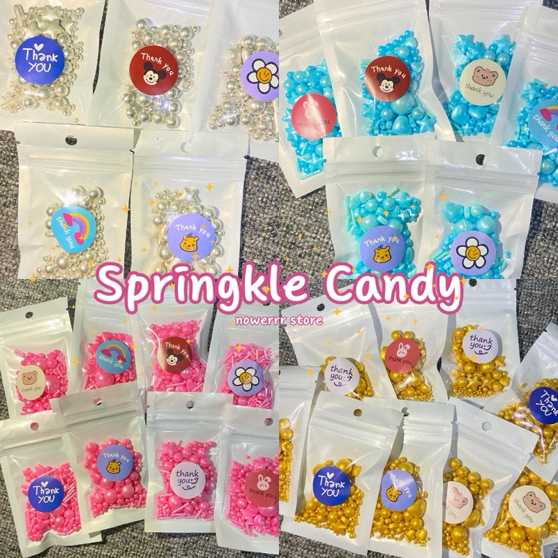 

Sprinkle Candy Pearl Hiasan Cake 10gr
