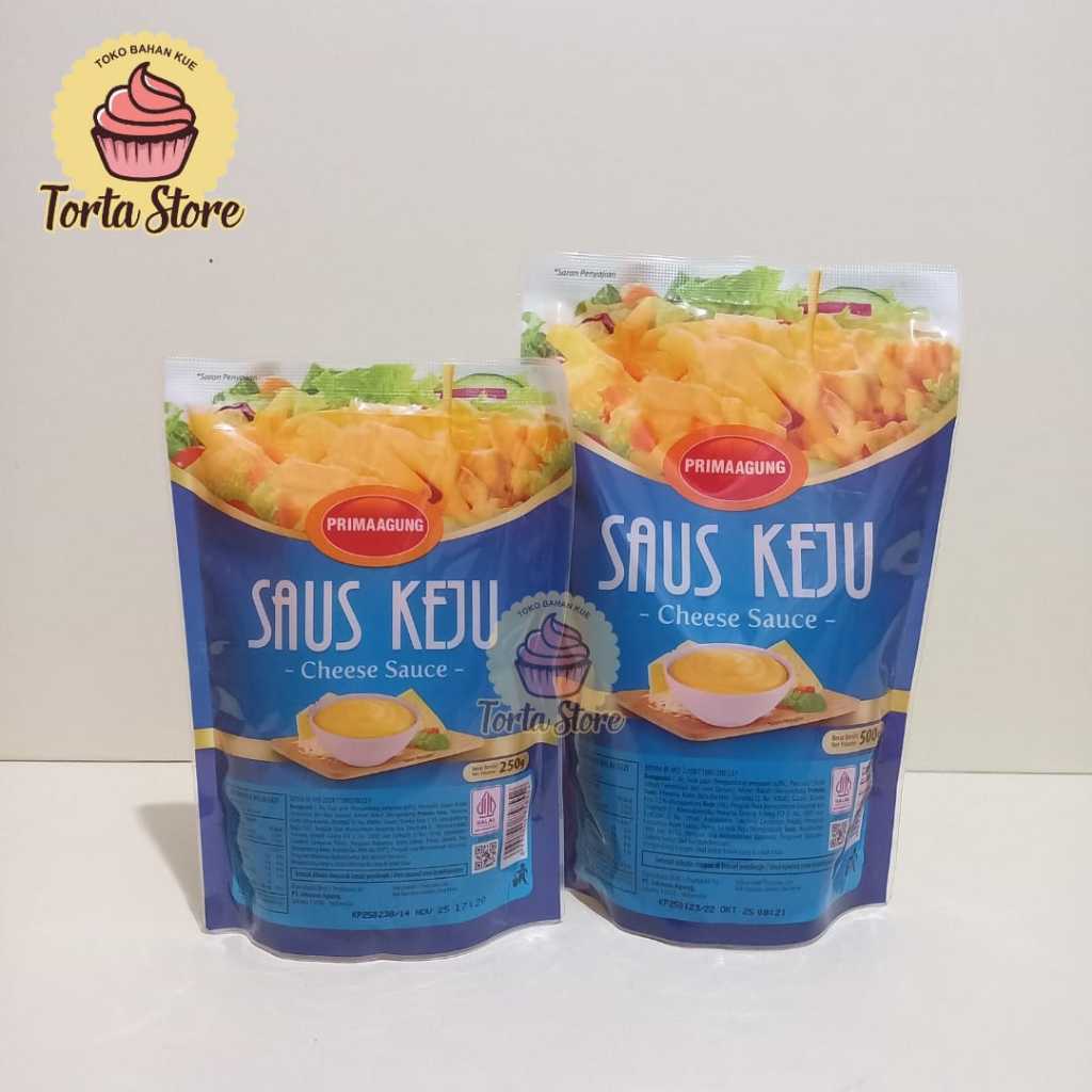 

Prima Agung Saus Keju 500gr & 250gr | saus keju richeese