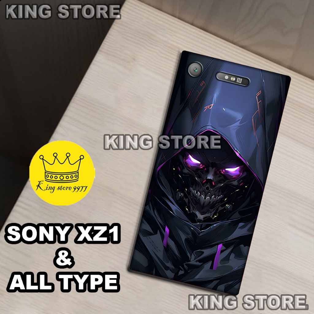 (KS12)  Softcase karet untuk SONY XZ1 Motif gambar karakter Anime/casing SONY XZ1 terbaru/kesing hp/