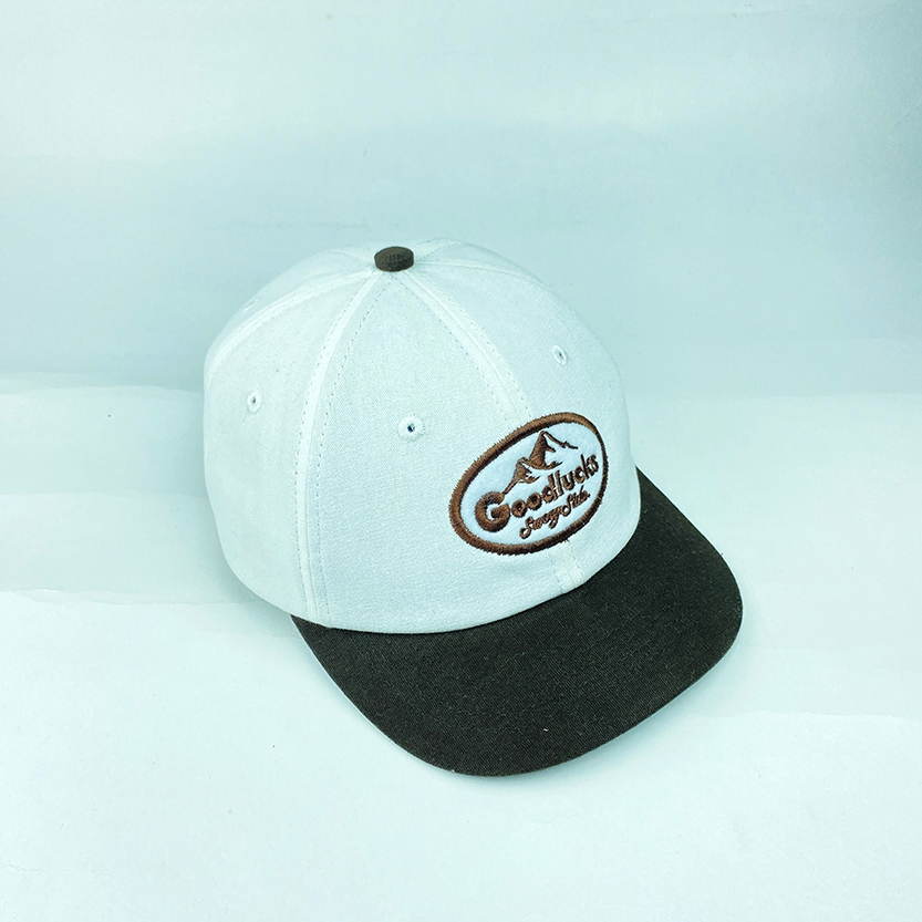 Enjoy Renewal - Topi Lidah Pendek Kombinasi Warna Bw Mix Brown - Topi 6 Panel Baseball Cap Lidah Pen