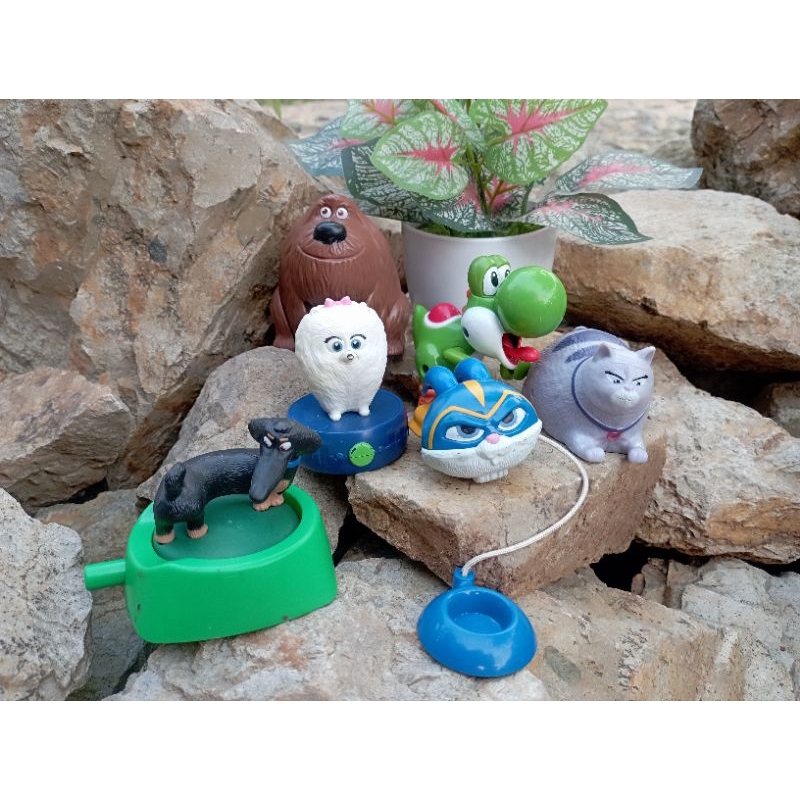 MAINAN MCD MAINAN FIGUR EX BEKAS MCD 6 PCS