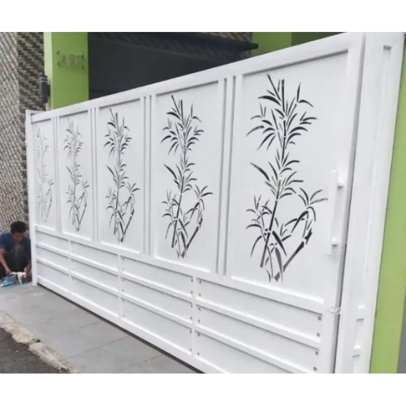 pintu gerbang cutting laser