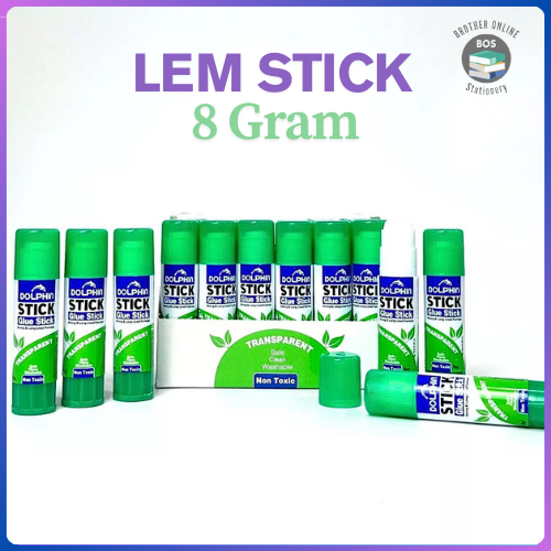 

BOS Lem Stick Kertas 9gr / Glue Stick / Lem Anak Sekolah