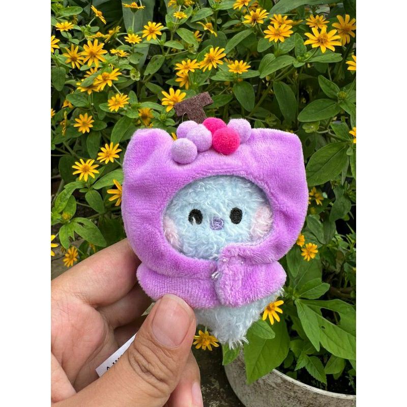 gantungan kunci koya bt21 fruit series keychain bagcharm ganci