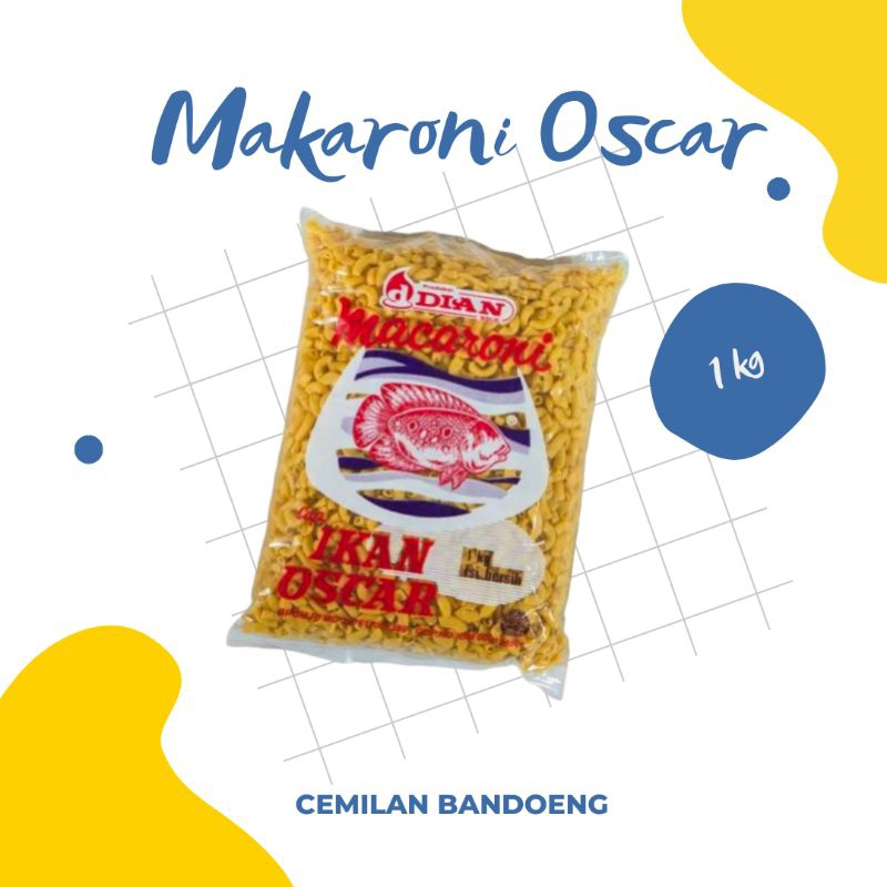 

MAKARONI DIAN IKAN OSCAR KEMASAN 1 KG