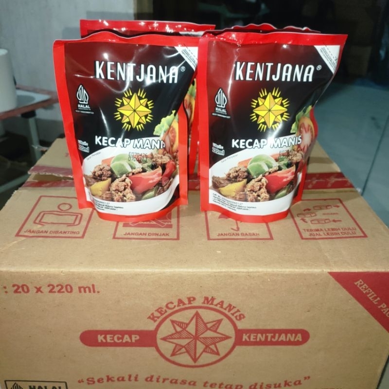 

Kecap Kentjana Refil 220 ml 1 Dus 20 pcs