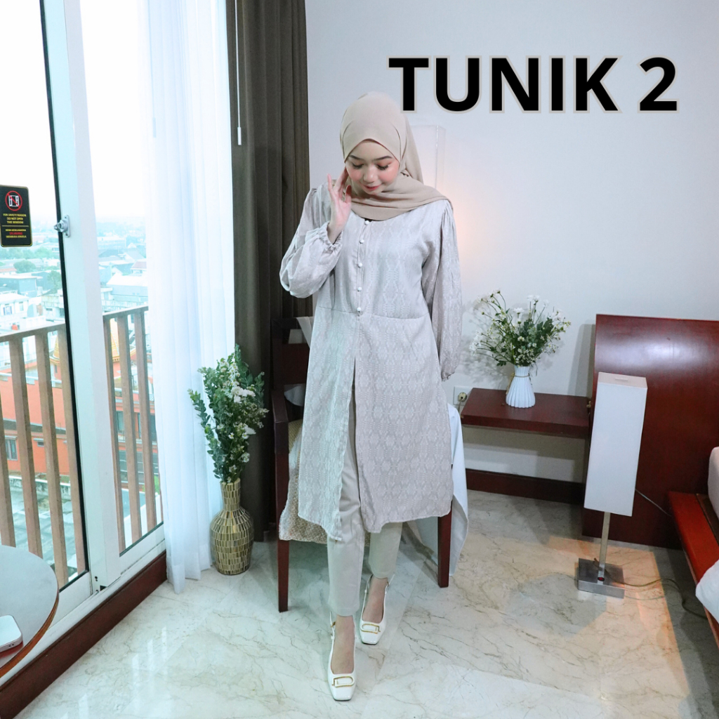 Clarissa Tunik by tunicis Fashion Muslim Wanita