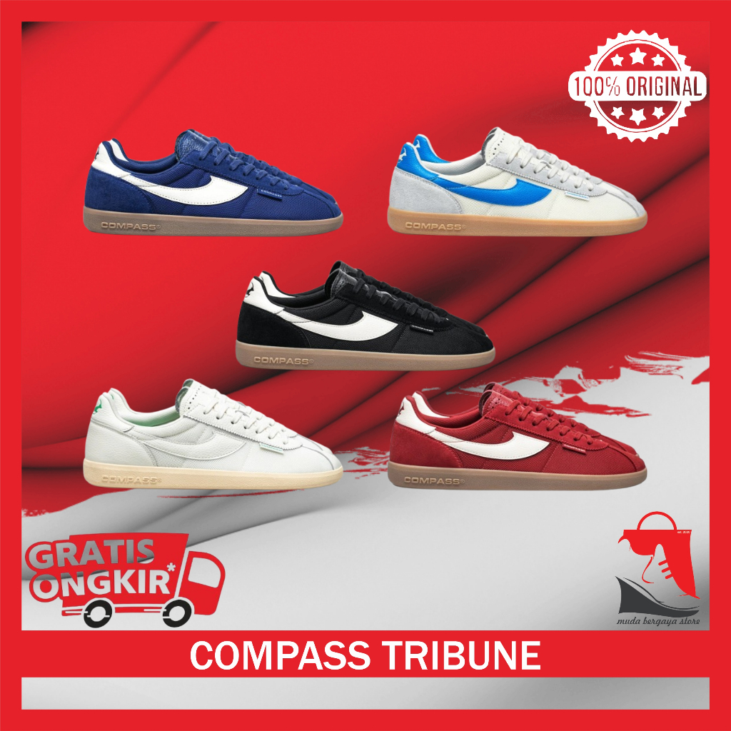COMPASS TRIBUNE BLACK GUM | COMPASS TRIBUNE RED GUM | COMPASS TRIBUN WHITE GREEN | COMPASS TRIBUN NA