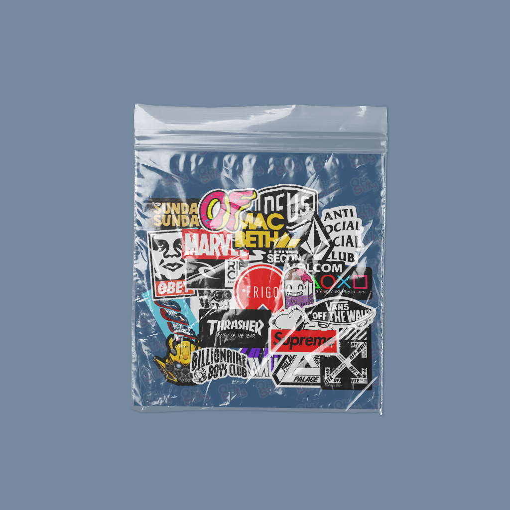 

Stiker sticker aesthetic pack series hypeall stiker helm laptop handphone