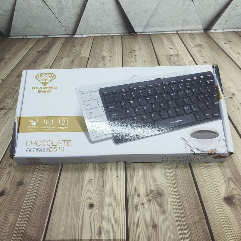 KEYBOARD MINI MULTIMEDIA DIVIPARD | ERGONOMIC DESIGN