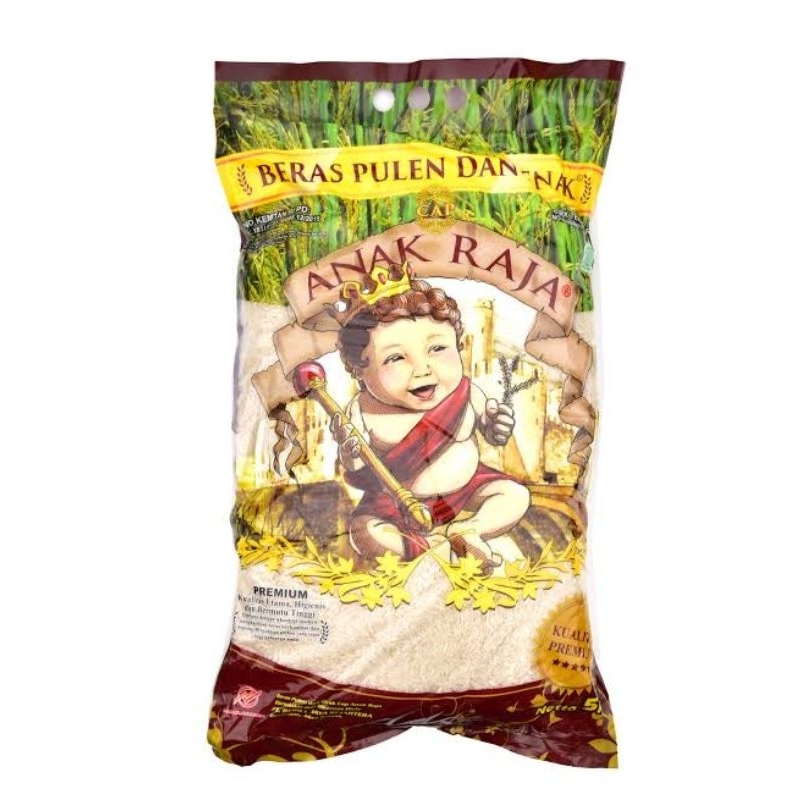

Beras Anak Raja 5kg – Beras Premium Pulen Wangi Tahan Lama