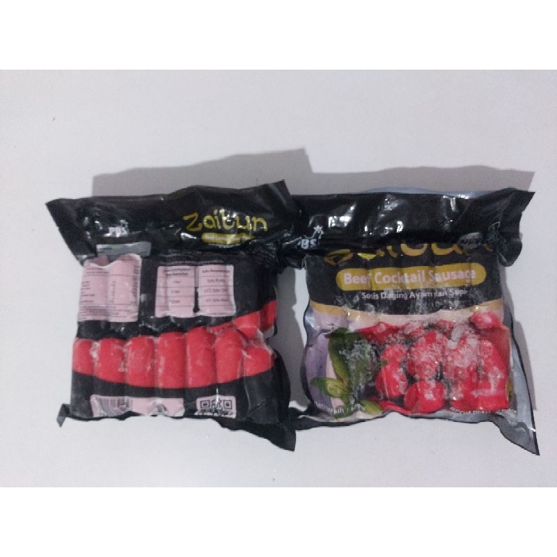 

zaitun sosis merah coctail
