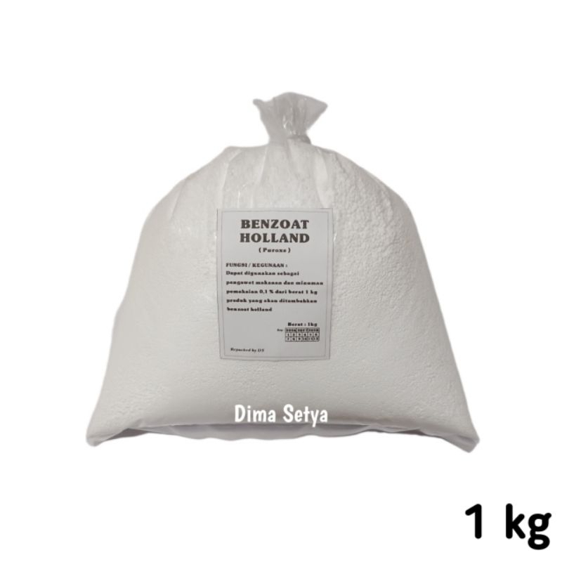 

Benzoat holland puroxs grains pengawet makanan minuman 1 kg