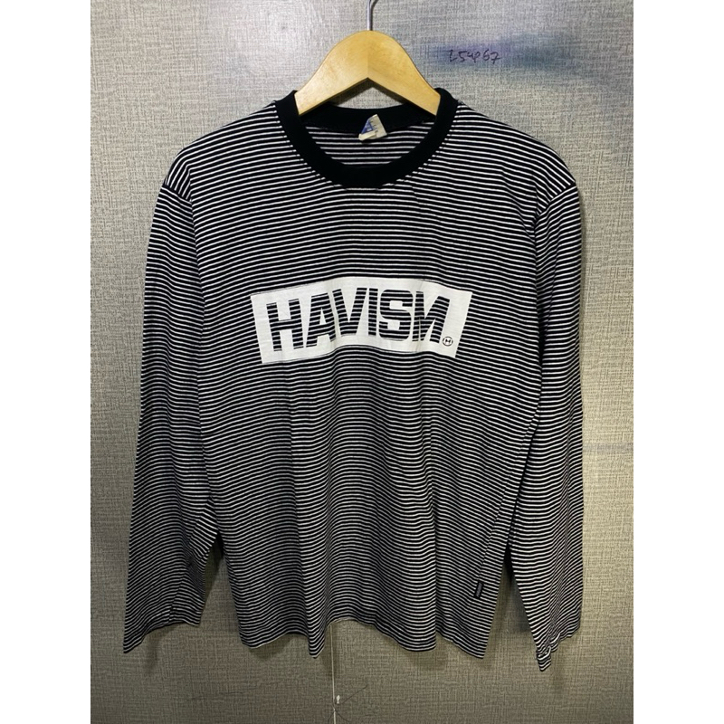 KAOS KATUN SALUR HAVISM HITAM SIZE M
