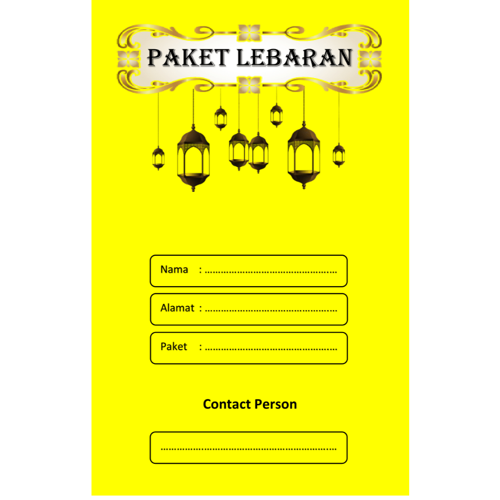 

Kartu Paket Lebaran Idul Fitri / Bulanan / Mingguan / Bolak Balik Terbaru / Ready Stock