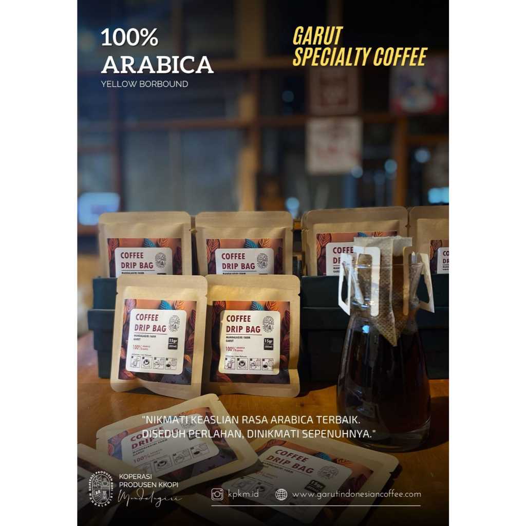 

Kopi Garut Mandalagiri Coffee Drip Bag Arabica Kopi Instan Siap Seduh Murni Arabika