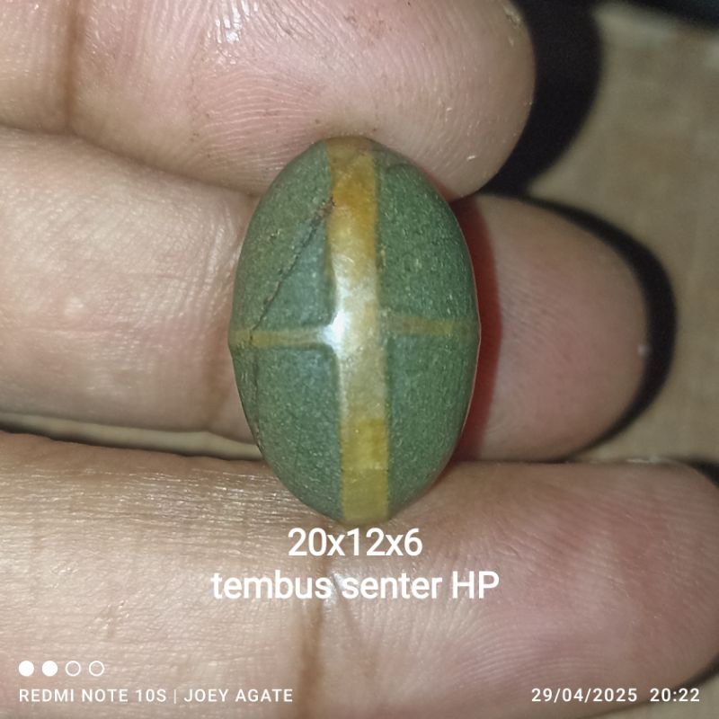 Batu Tapak Jalak Aceh tali Kuning keemasan