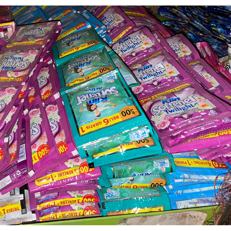 SOKLIN SOFTENER SACHET / 12 pcs