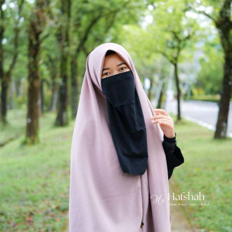 Jilbab Instan set cadar