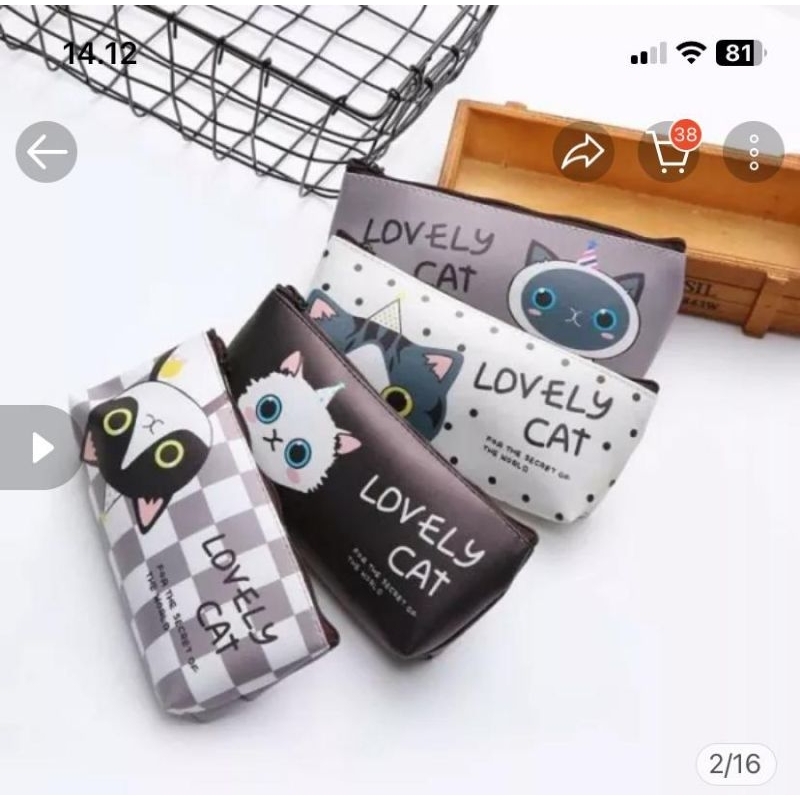 

Tepak Pensil Prau Motif Kucing, Hewan, Unicorn 1 Lusin isi 12 PCS