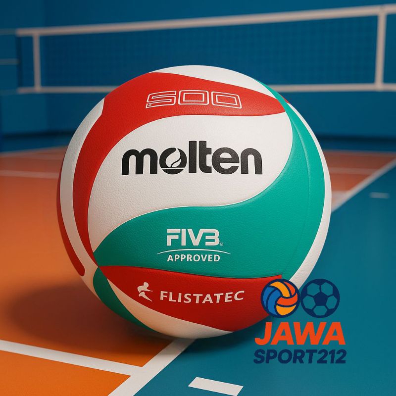Bola Voli Press Molten | Sambungan Rapat | Bahan Kualitas Tinggi | Tahan Banting
