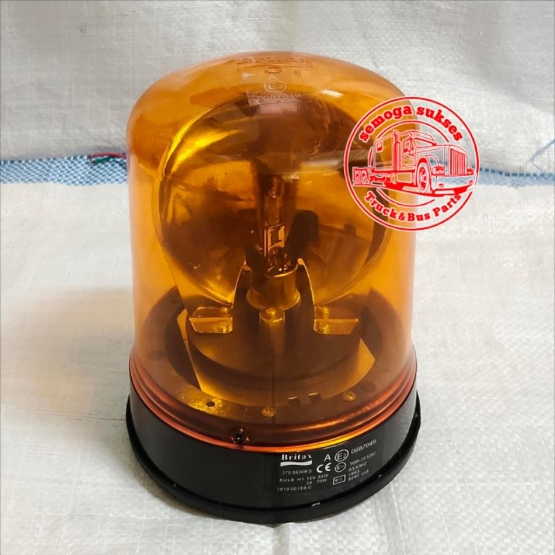 Lampu Rotary Halogen 12V 24V Lampu Rotary Putar 12 Volt 24 Volt