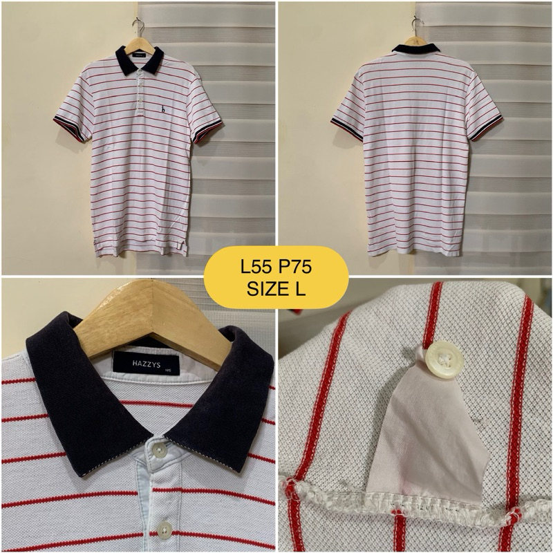 Poloshirt Hazzys Salur Original