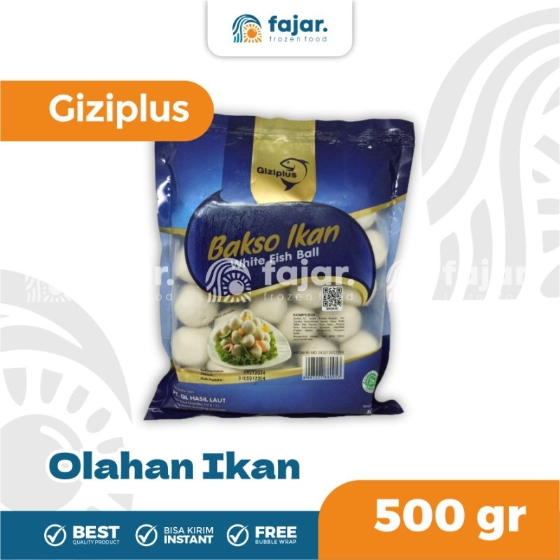 

[Best Seller] Giziplus Bakso Ikan 500g