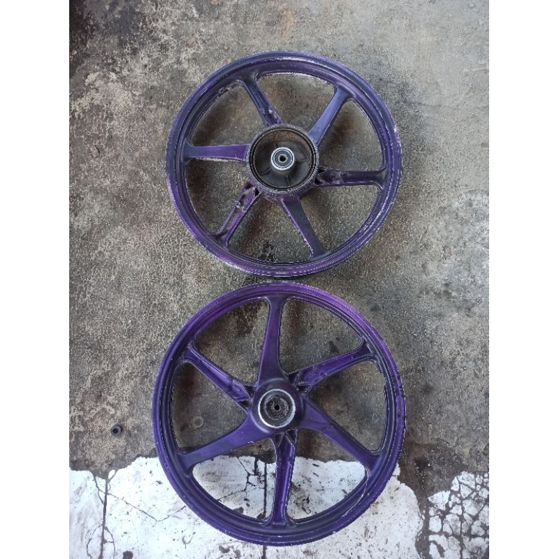 Pelek Velg Racing Yamaha Jupiter Z CW Castwheel 5TP Original Bekas