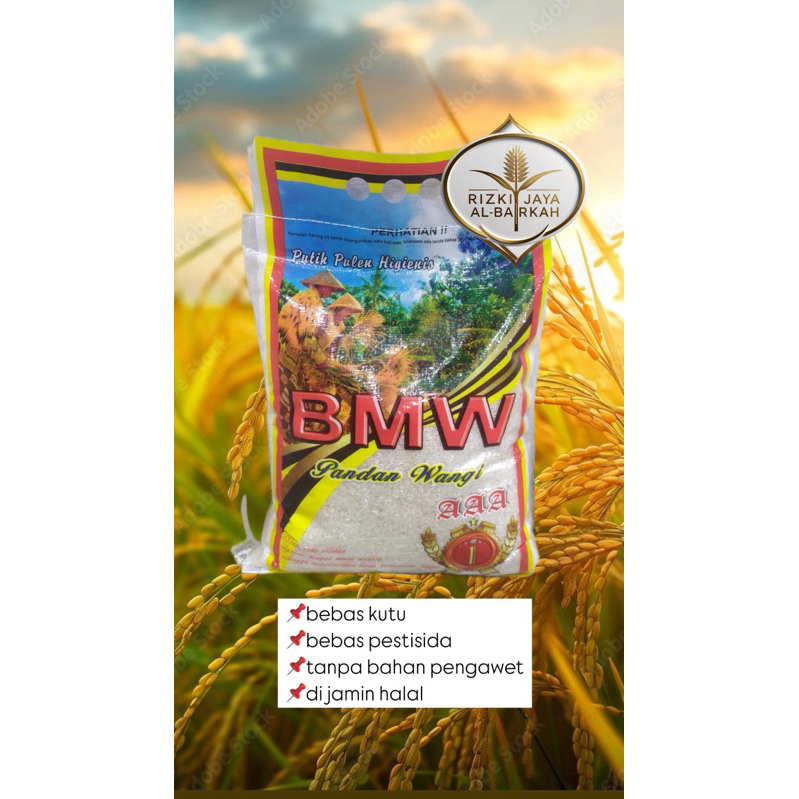 

beras BMW pandan wangi