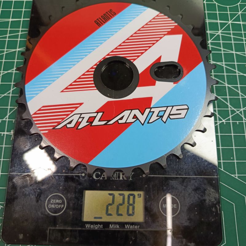 Gir Gear Crank Depan Sepeda Anak 36T Gambar Gir Langsung BMX Atlantis