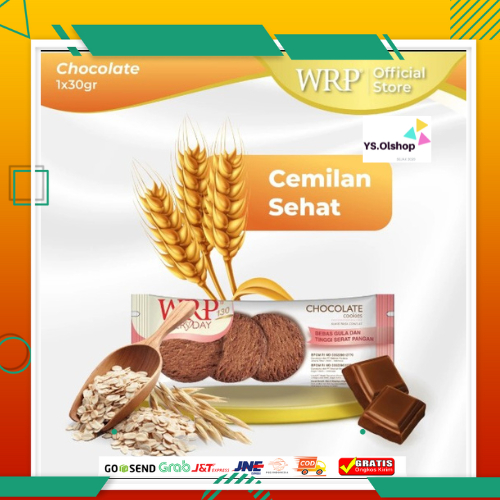 

WRP Chocolate Cookies 30g - Camilan Diet Kukis