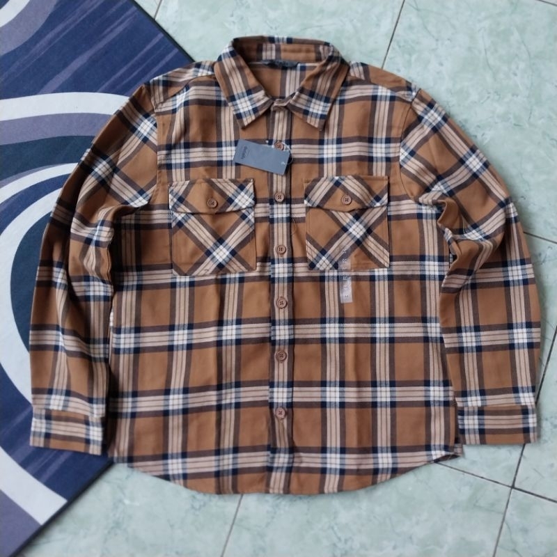 details nova check workshirt second bekas