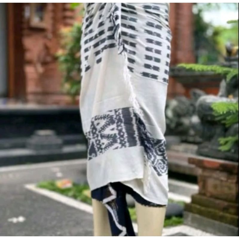 saput bali-saput blangket putih premium