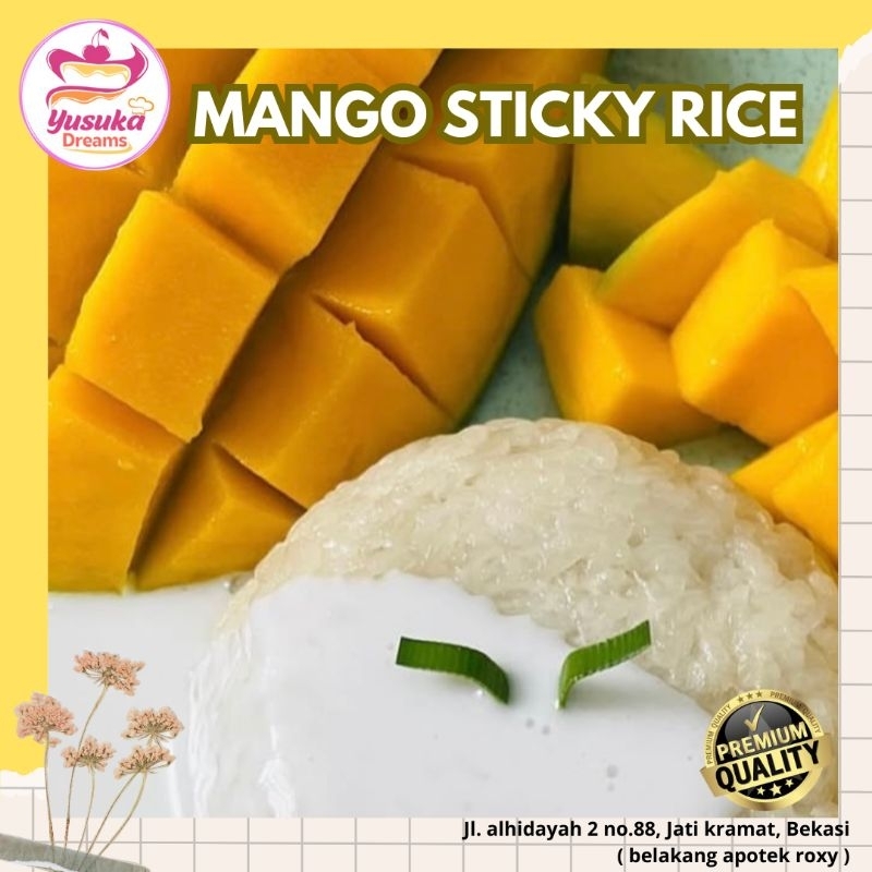 

manggo sticky rice 500 Ml