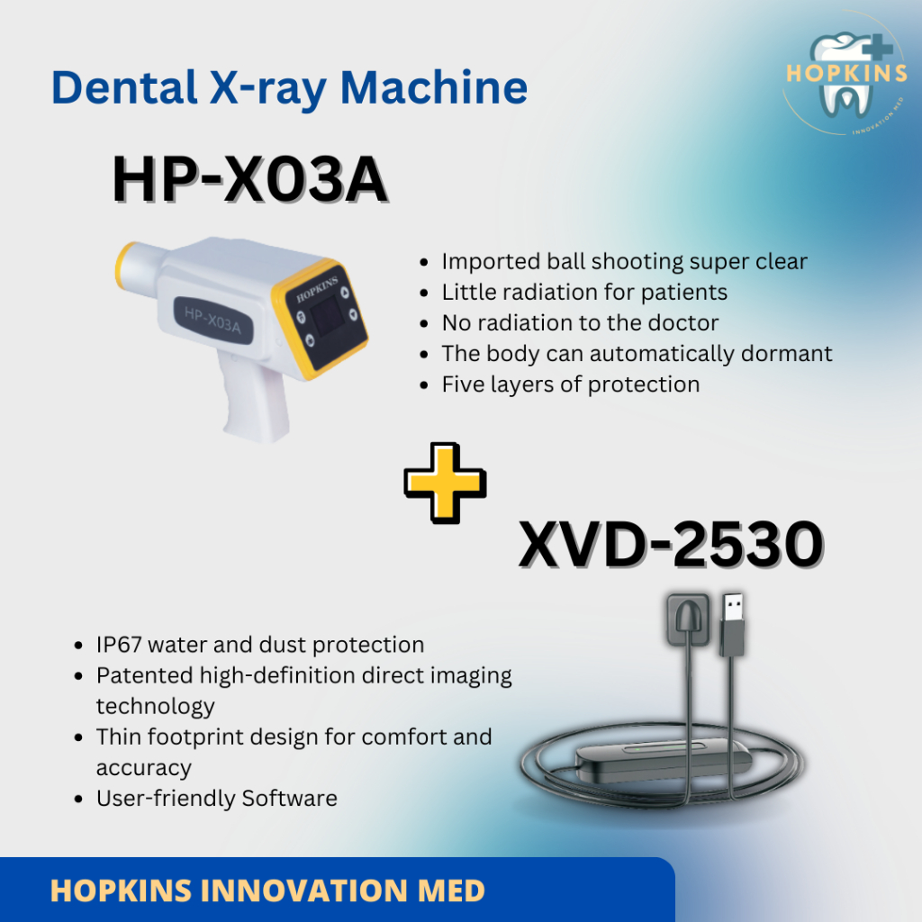 Dental X ray + Dental Sensor / periapical portable Foto Rontgen Periapikal dental / Hopkins X-ray Ma