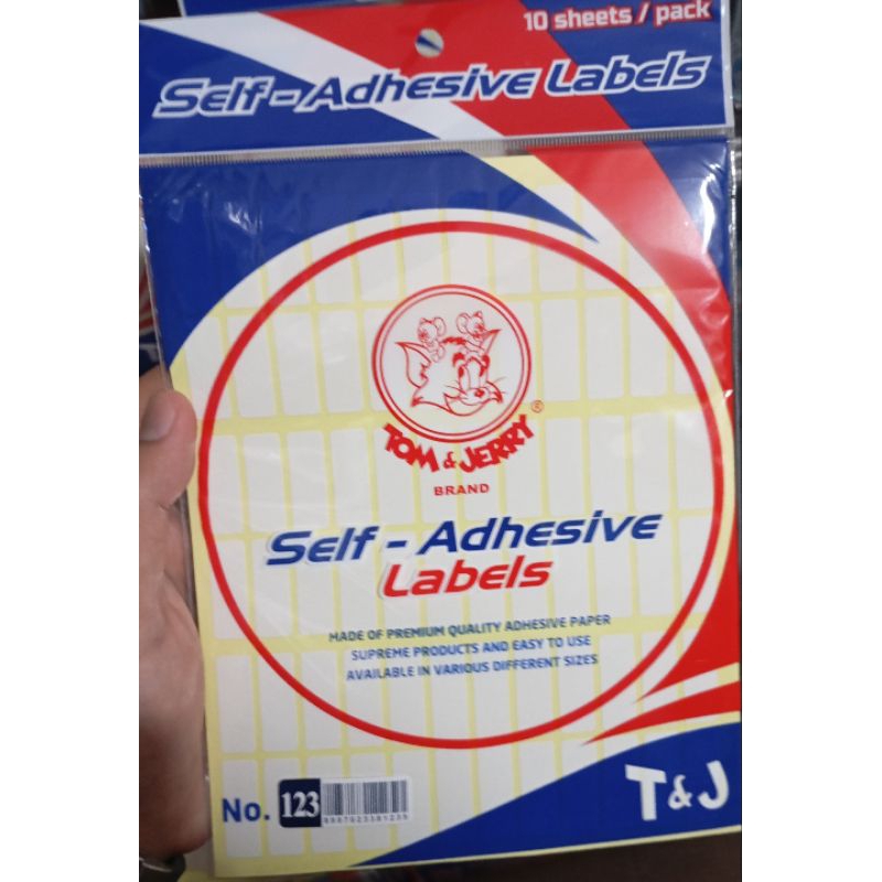 

TnJ/Tom and Jerry Self Adhesive Labels/stiker perekat untuk penulisan harga/No.123