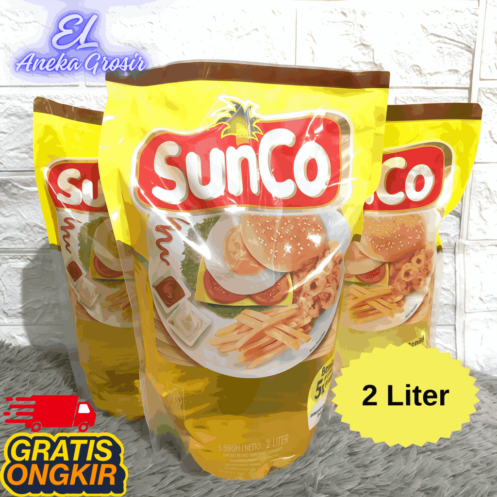

Sunco Minyak Goreng Kemasan Pouch 2 Liter