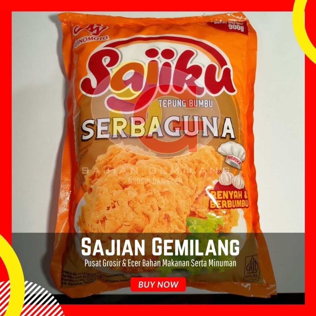

Tepung Bumbu Sajiku Serbaguna 900g - Grosir Sajian Gemilang