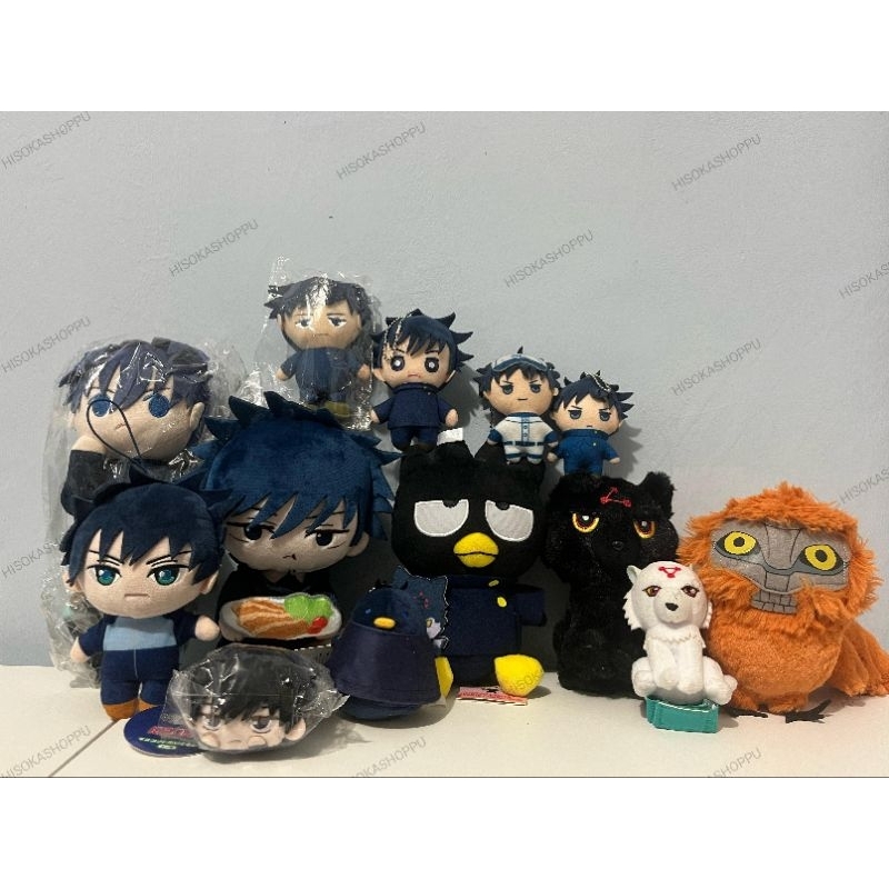 [JJK] READY OFFICIAL Boneka Keychain Anime Megumi Fushiguro Jujutsu Kaisen