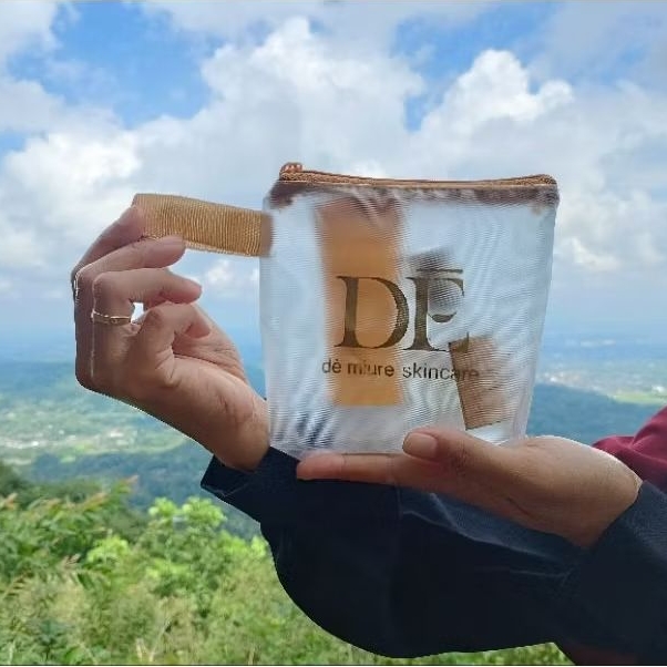 Pouch Mini Mika Plastik Transparan Souvenir