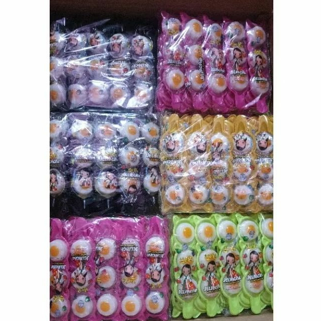 

JELI AGAR BENTUK TELUR ISI 3 Isi 10 Pcs