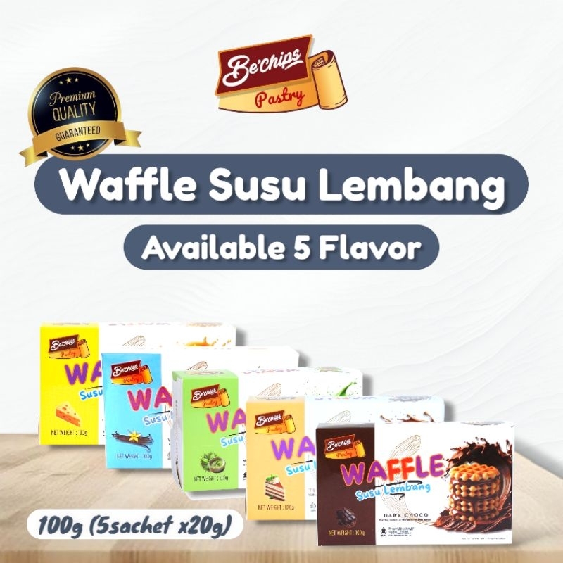 

Waffle Susu Lembang PAKET MIX 5 (5 Varian x 100g)
