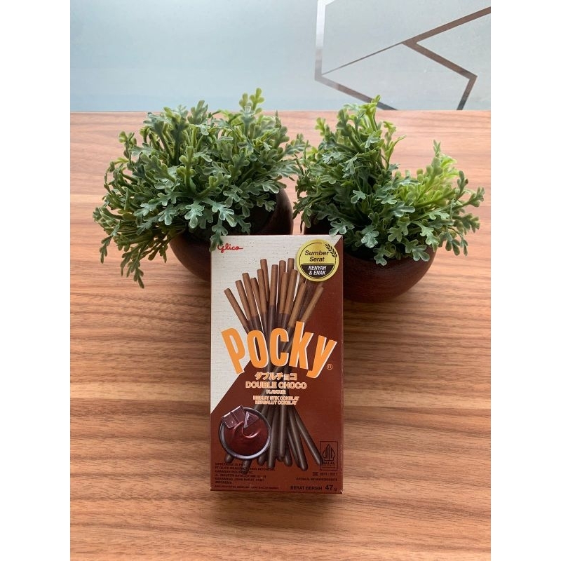 

POCKY DOUBLE CHOCO STIK BIS 47GR