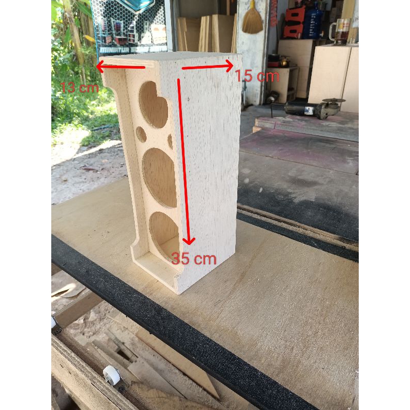 bok speaker 4 inch doble Twitter bulat acr