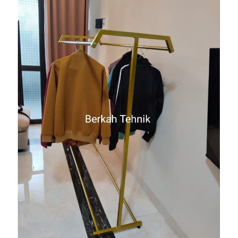 GANTUNGAN BAJU GAWANG BAJU 2SISI PREMIUM
