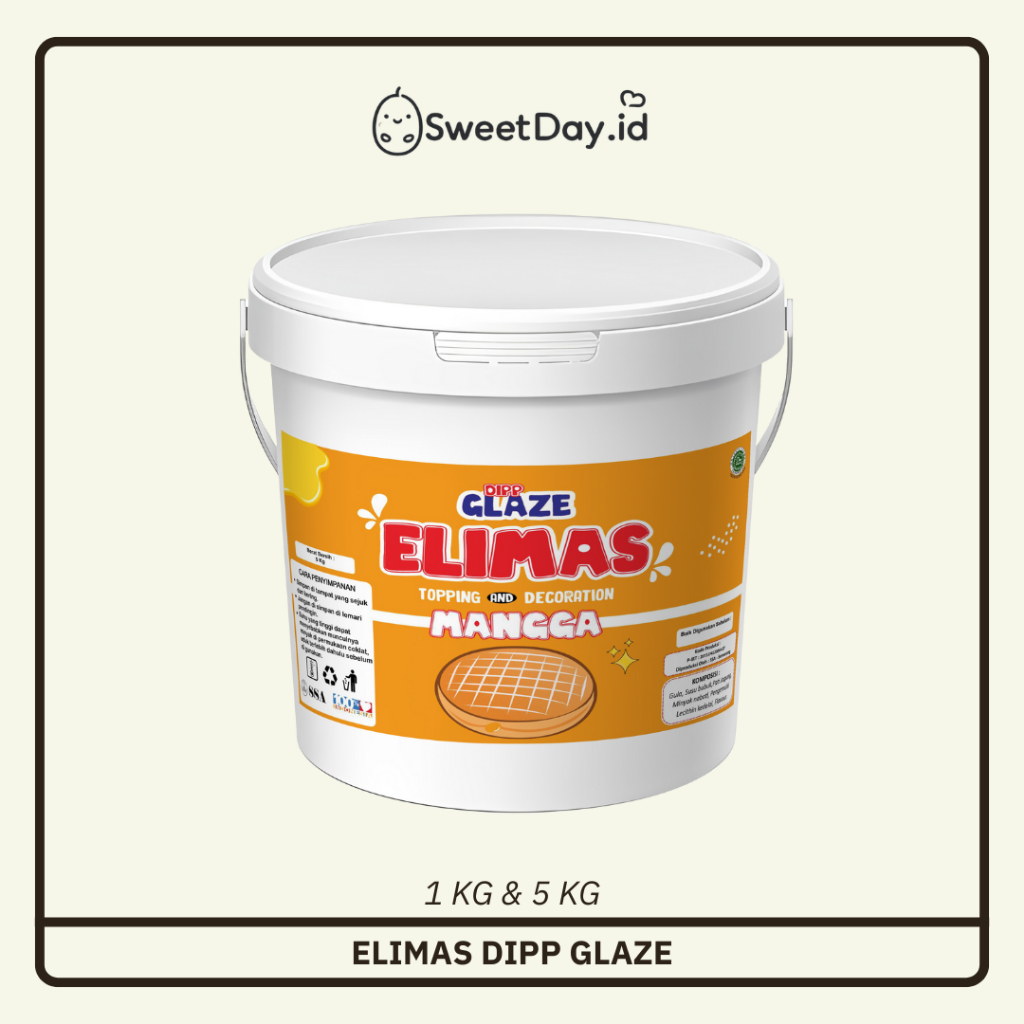 

Glaze Elimas Mangga Kemasan 1 Kg dan 5 Kg