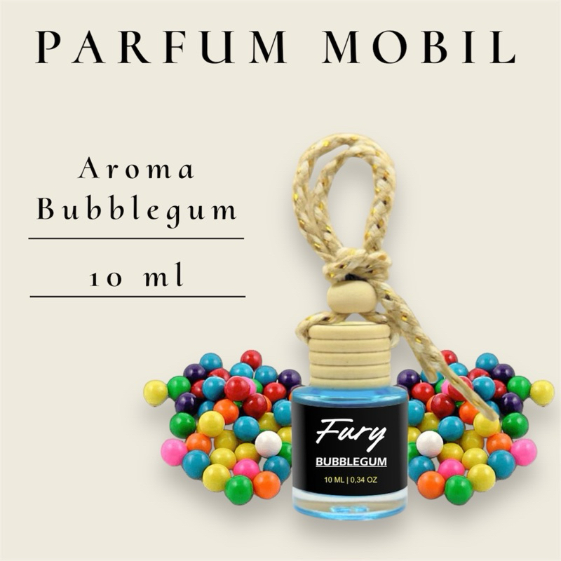 Parfum Mobil Gantung 10ml Aroma Bubblegum Tahan Lama Anti Mual