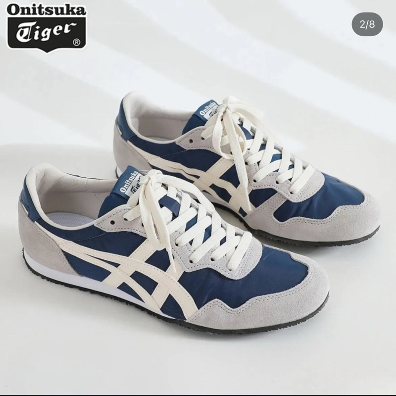 ONITSUKA TIGER SERRANO MAKO BLUE CREAM